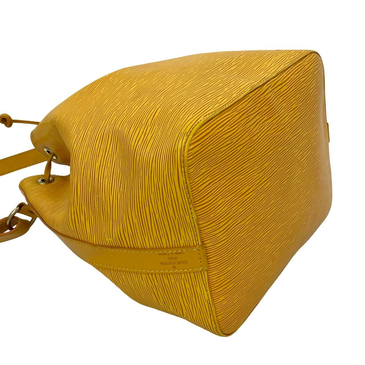 LOUIS VUITTON Shoulder Bag Epi Leather yellow Epi Petit Noe