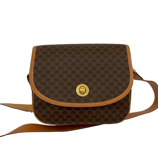 CELINE Shoulder Bag leather Brown