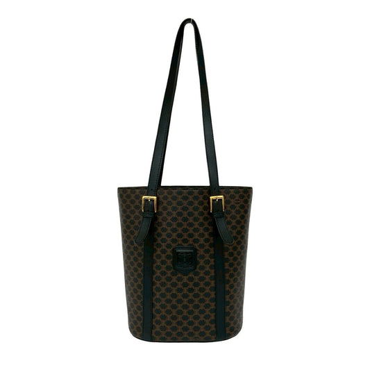 CELINE Shoulder Bag leather black