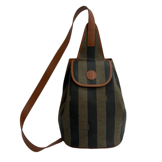 FENDI Sling bag leather Brown