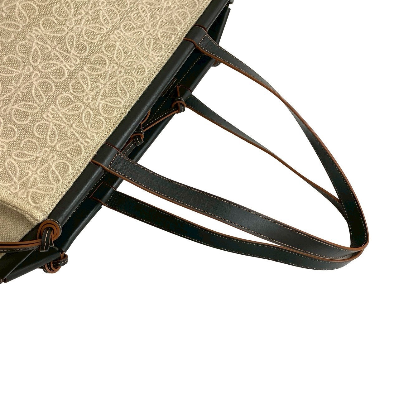 LOEWE Tote Bag canvas beige Cushion tote