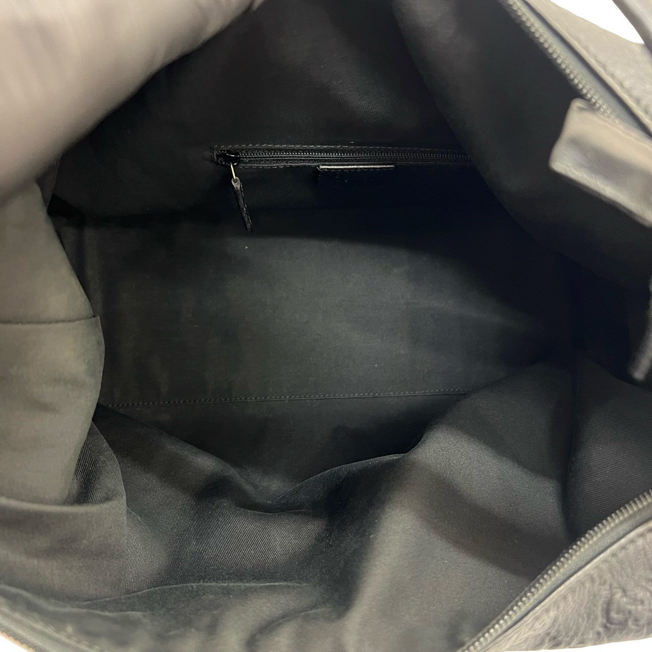 GUCCI Shoulder Bag leather black Sima
