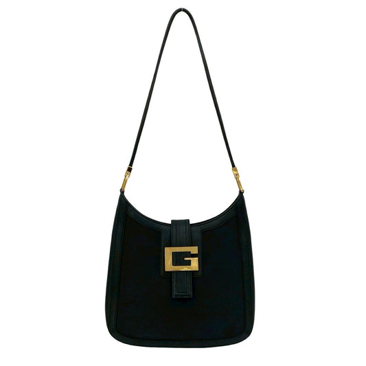 GUCCI Shoulder Bag leather black