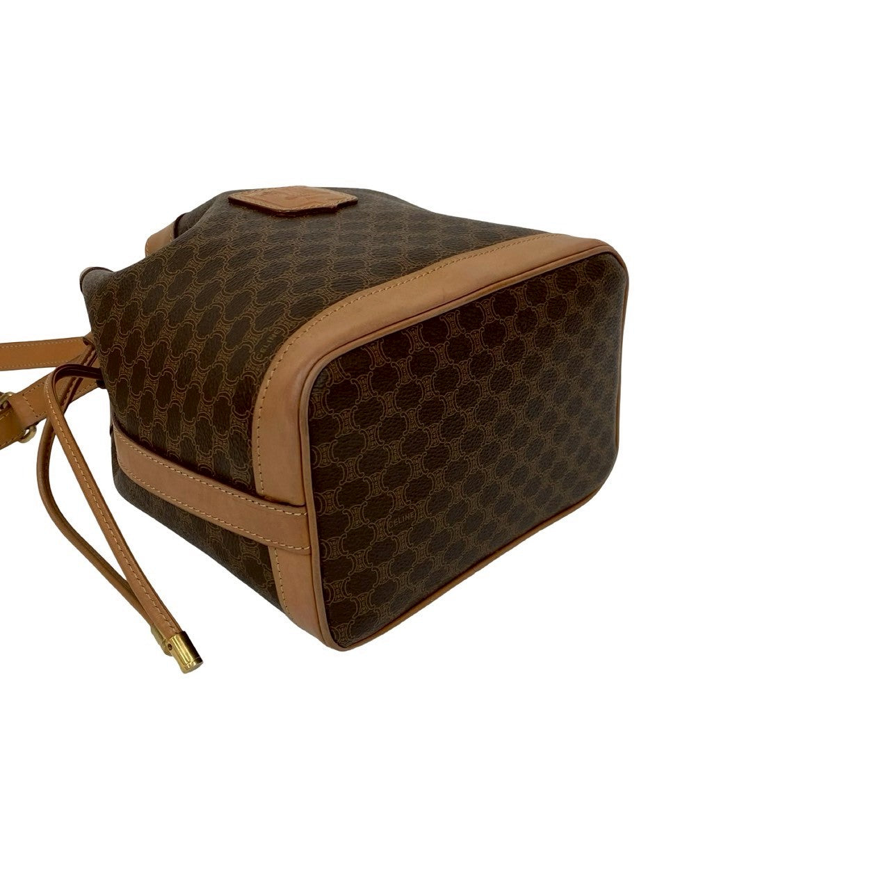 CELINE Shoulder Bag leather Brown