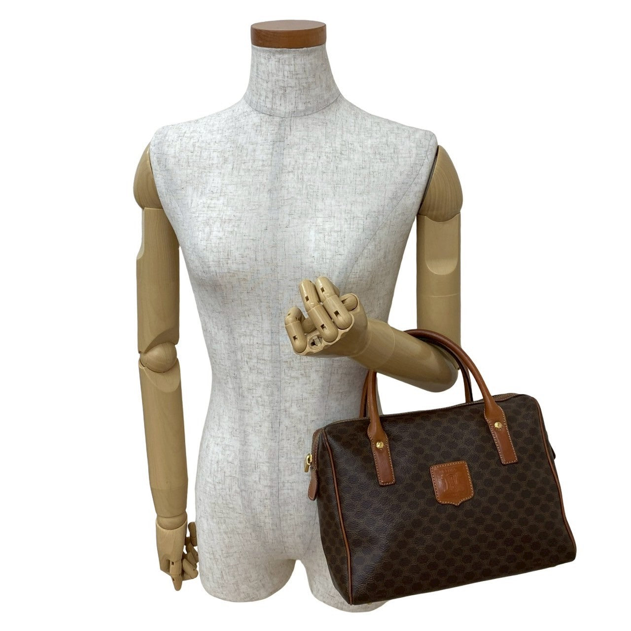 CELINE Handbag leather Brown