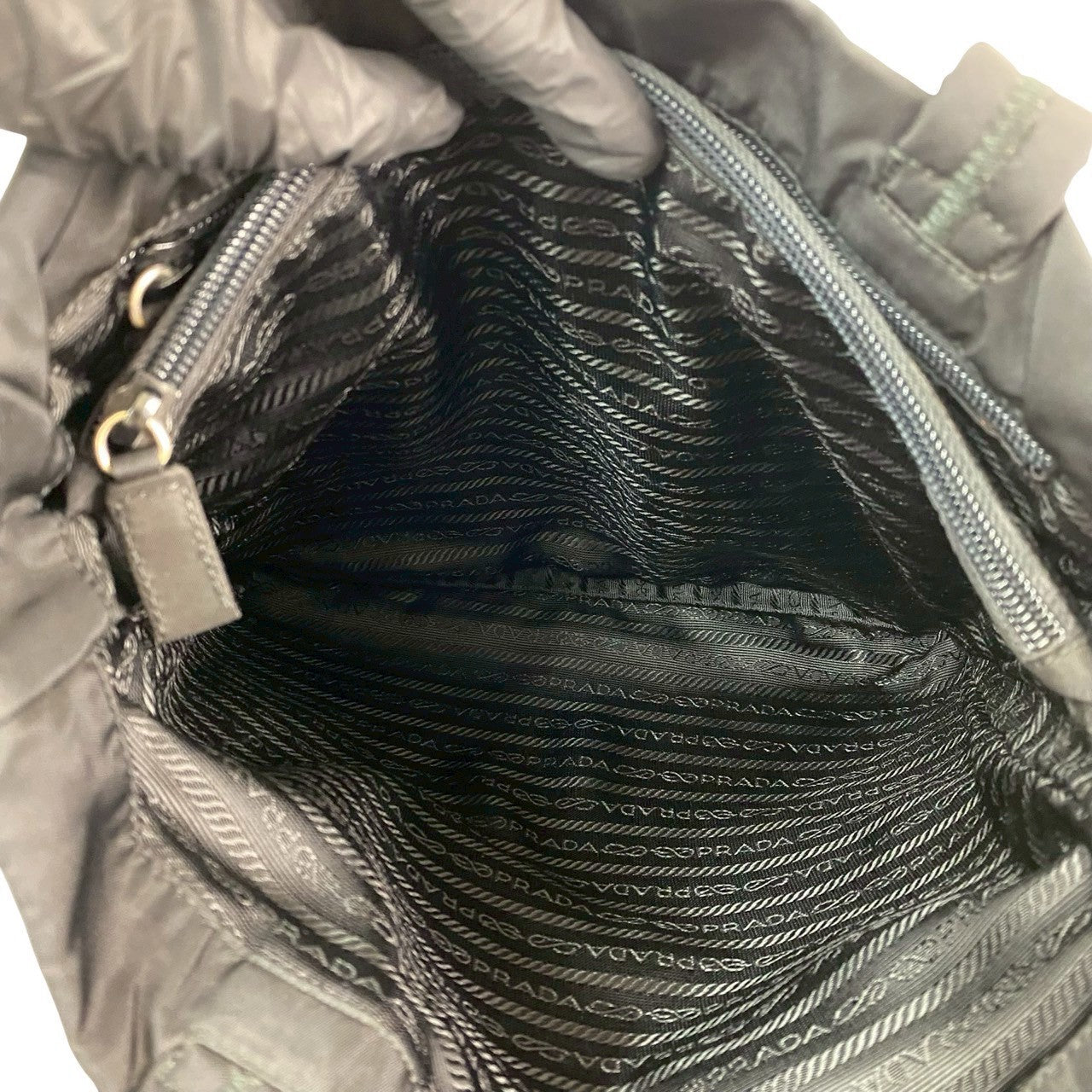 PRADA Tote Bag Nylon black