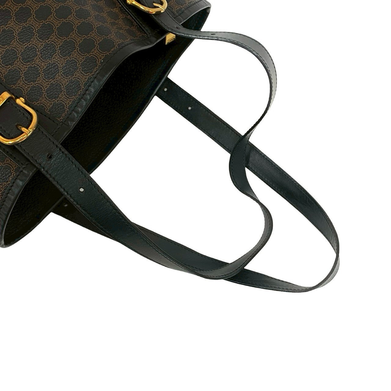 CELINE Tote Bag leather black