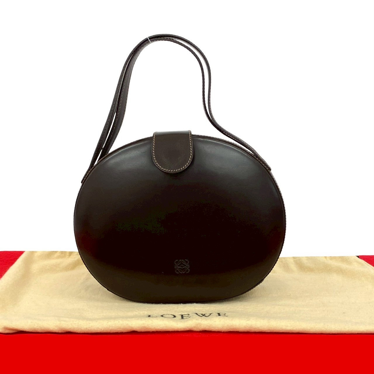 LOEWE Handbag leather Brown