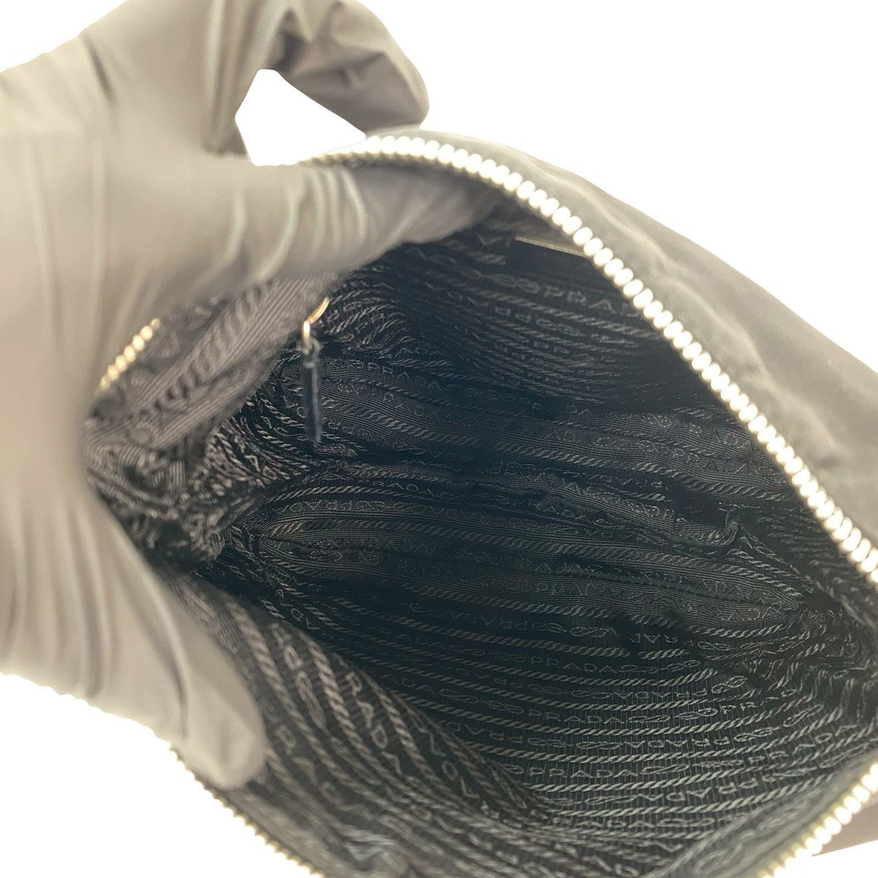 PRADA Shoulder Bag Nylon black