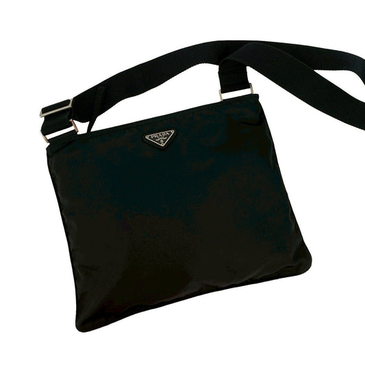 PRADA Shoulder Bag Nylon black
