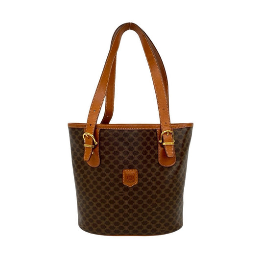 CELINE Tote Bag leather Brown