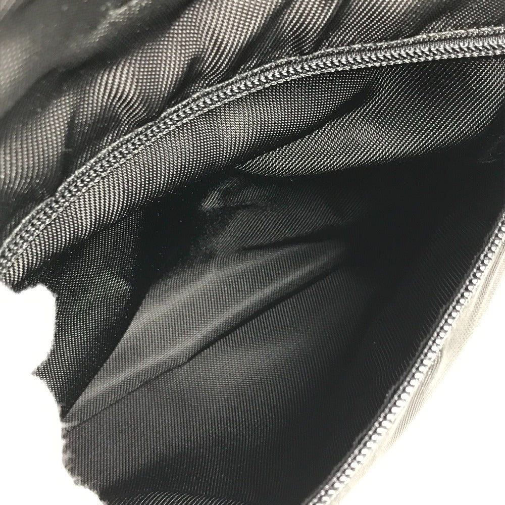 GUCCI Boston Duffel bag 012�E0389 Nylon black logo Women(Unisex) Used Authentic