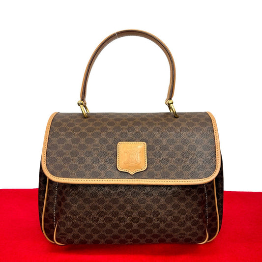 CELINE Handbag leather Brown