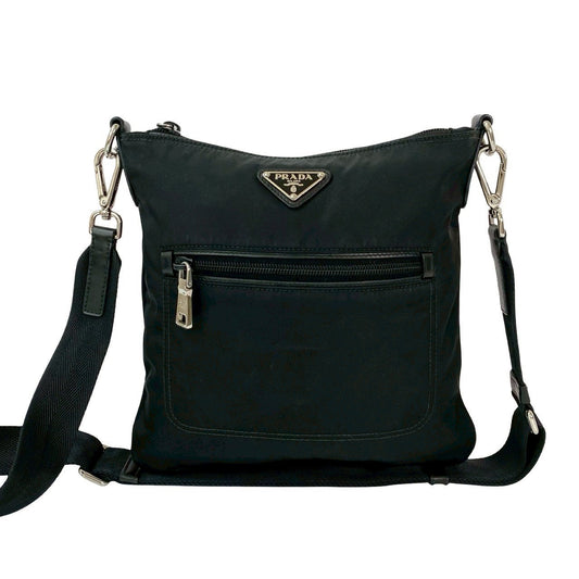 PRADA Shoulder Bag Nylon black