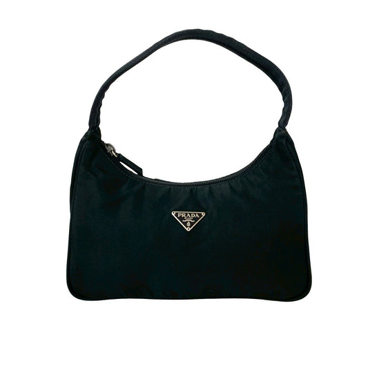 PRADA Handbag Nylon black