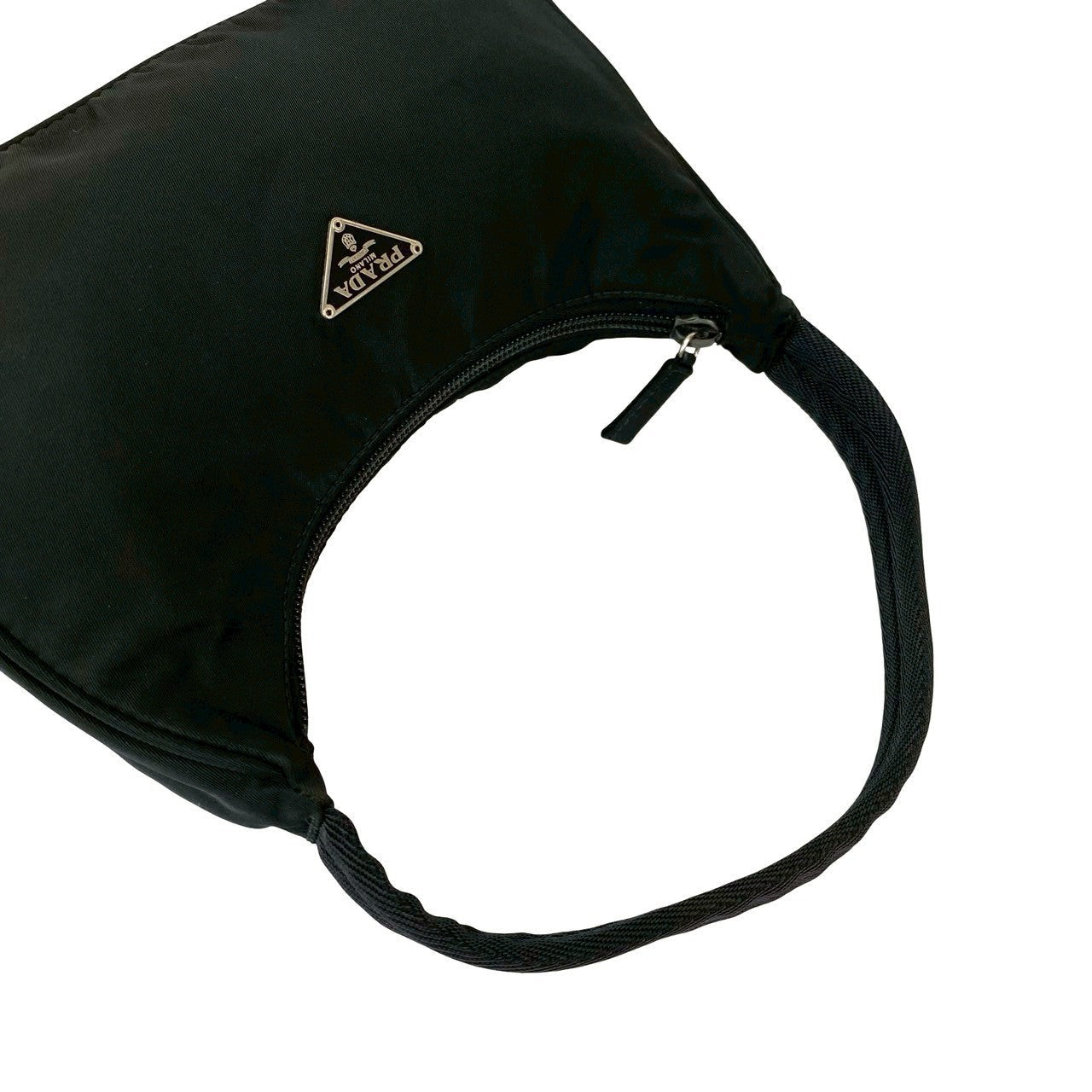 PRADA Handbag Nylon black