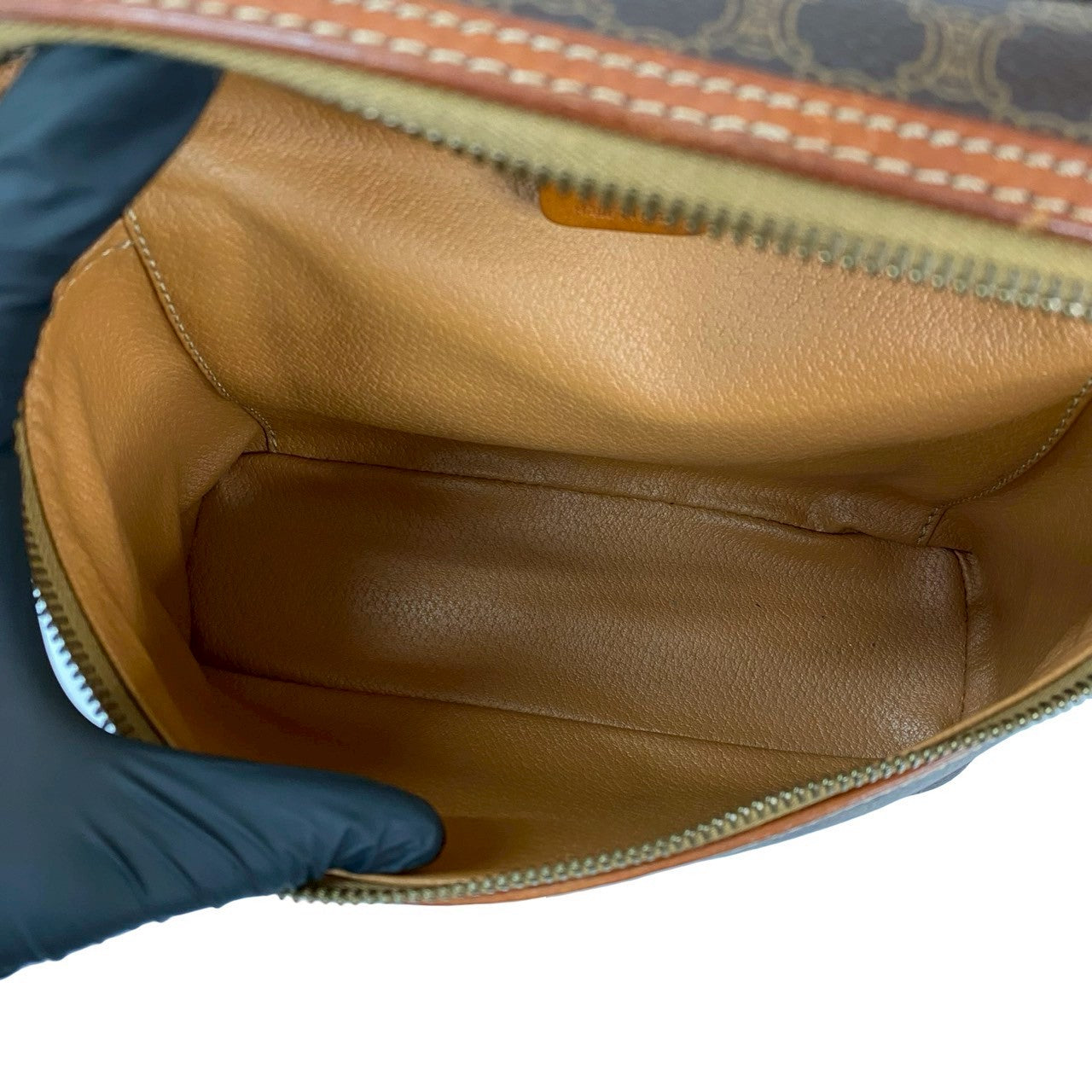 CELINE Handbag leather Brown