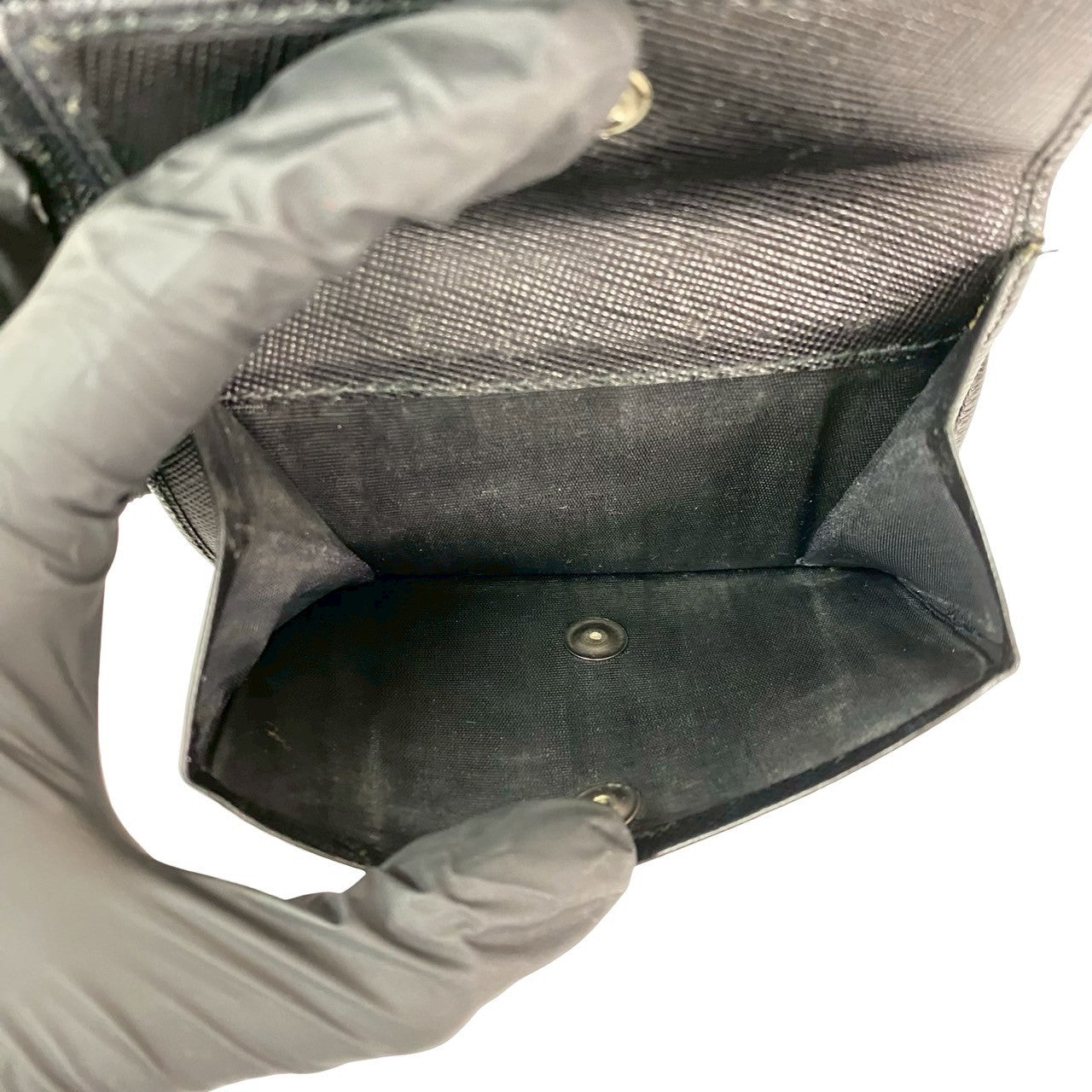 PRADA Bifold Wallet leather black