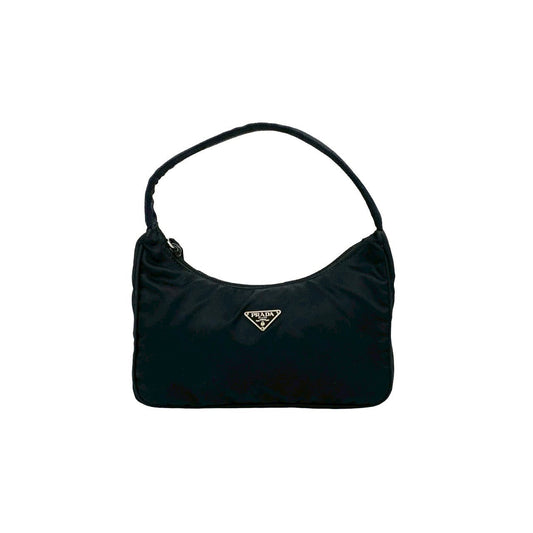 PRADA Handbag Nylon black