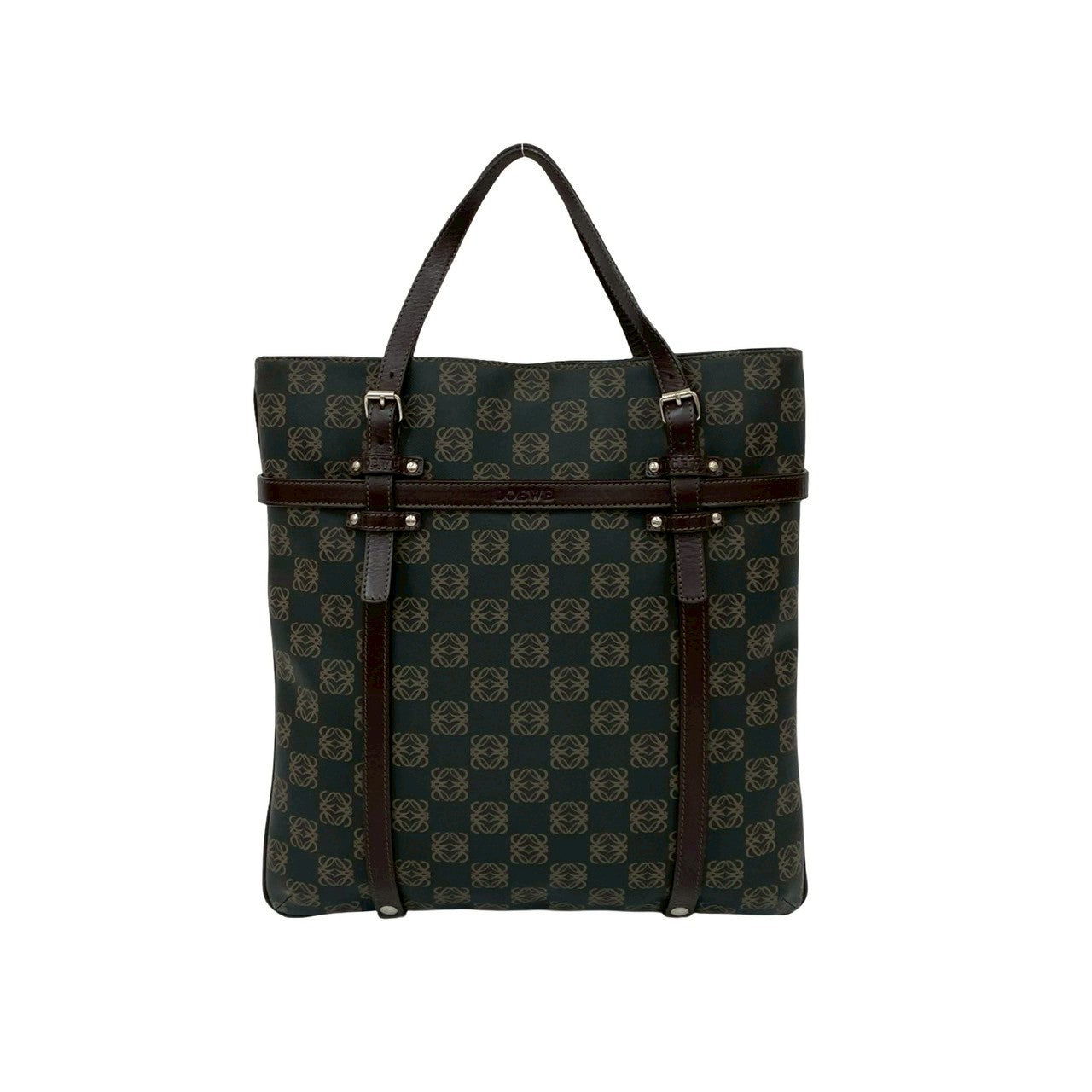 LOEWE Handbag leather Brown