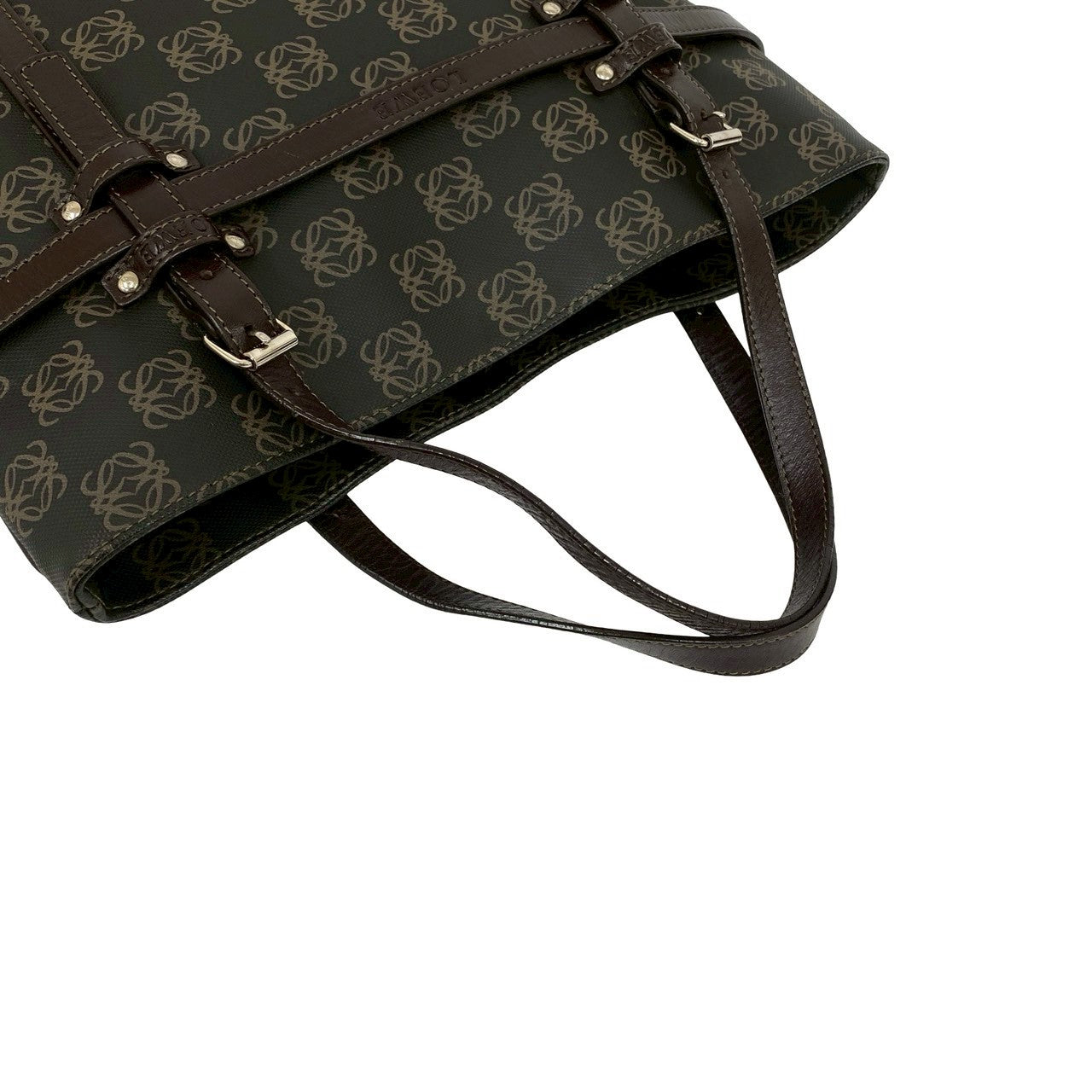 LOEWE Handbag leather Brown