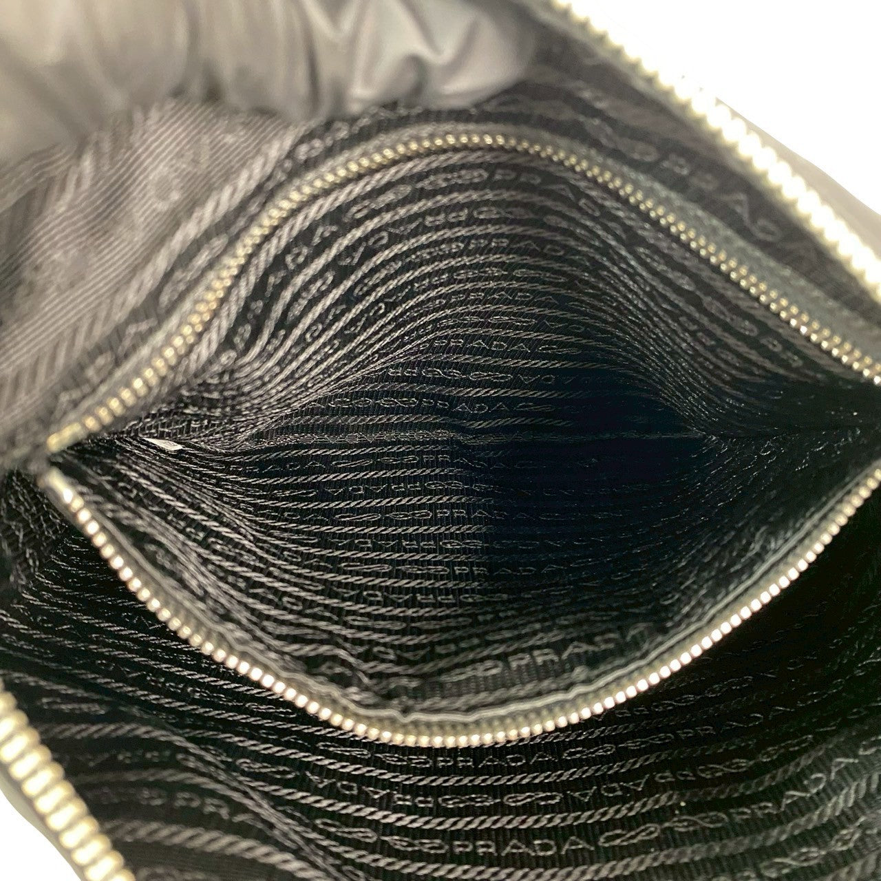 PRADA Shoulder Bag Nylon black