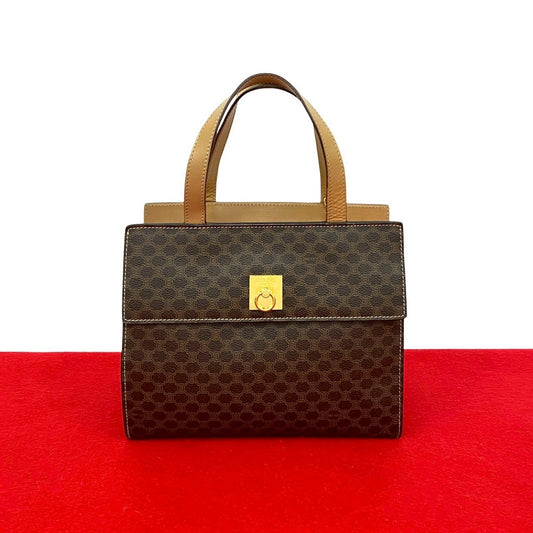 CELINE Handbag leather Brown