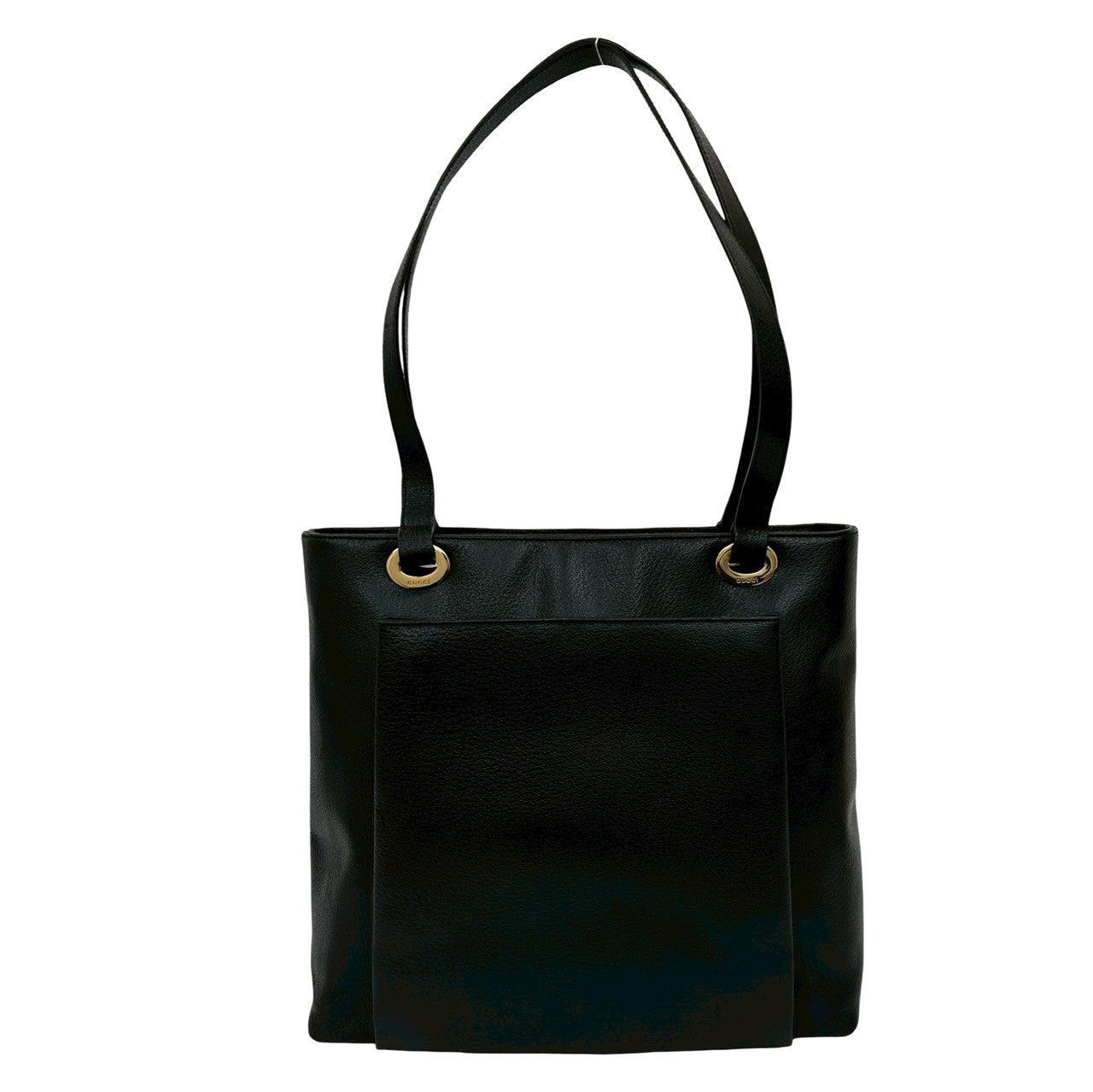 GUCCI Tote Bag leather black