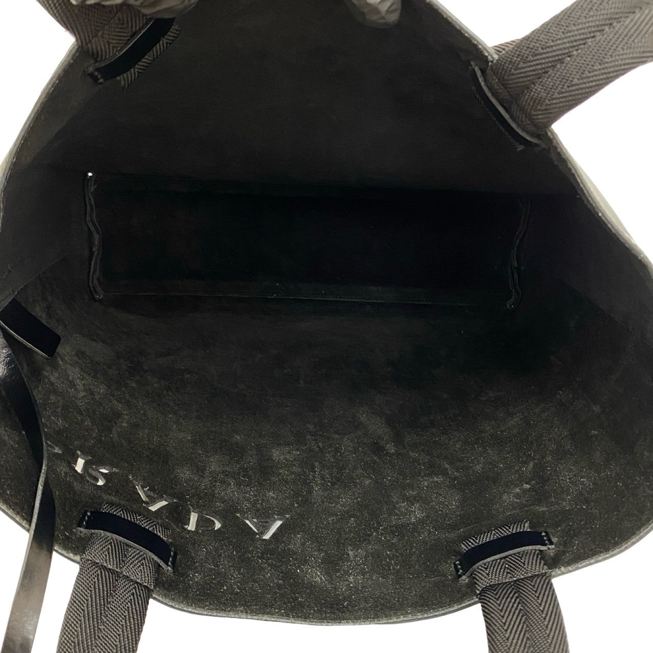 PRADA Tote Bag leather black