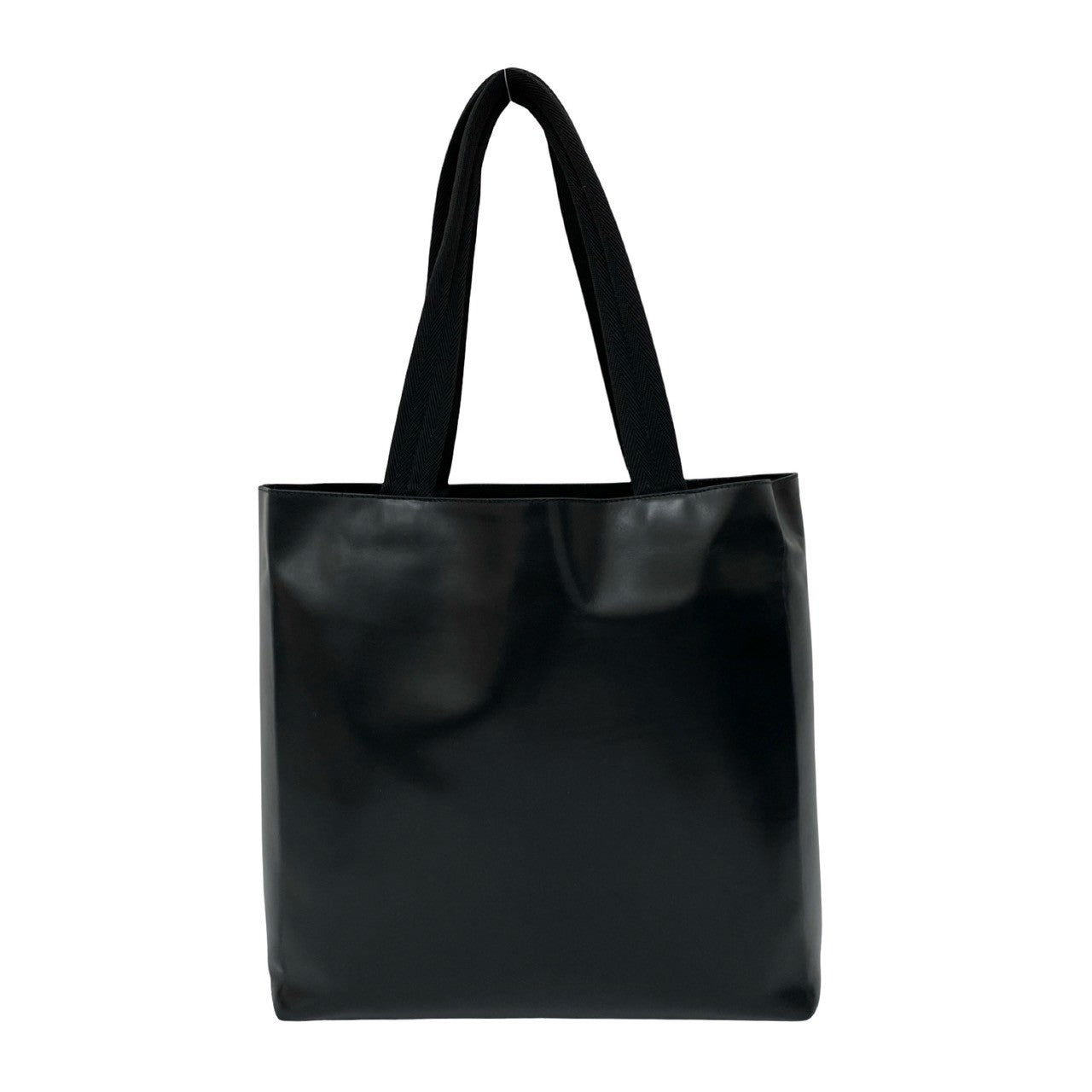 PRADA Tote Bag leather black