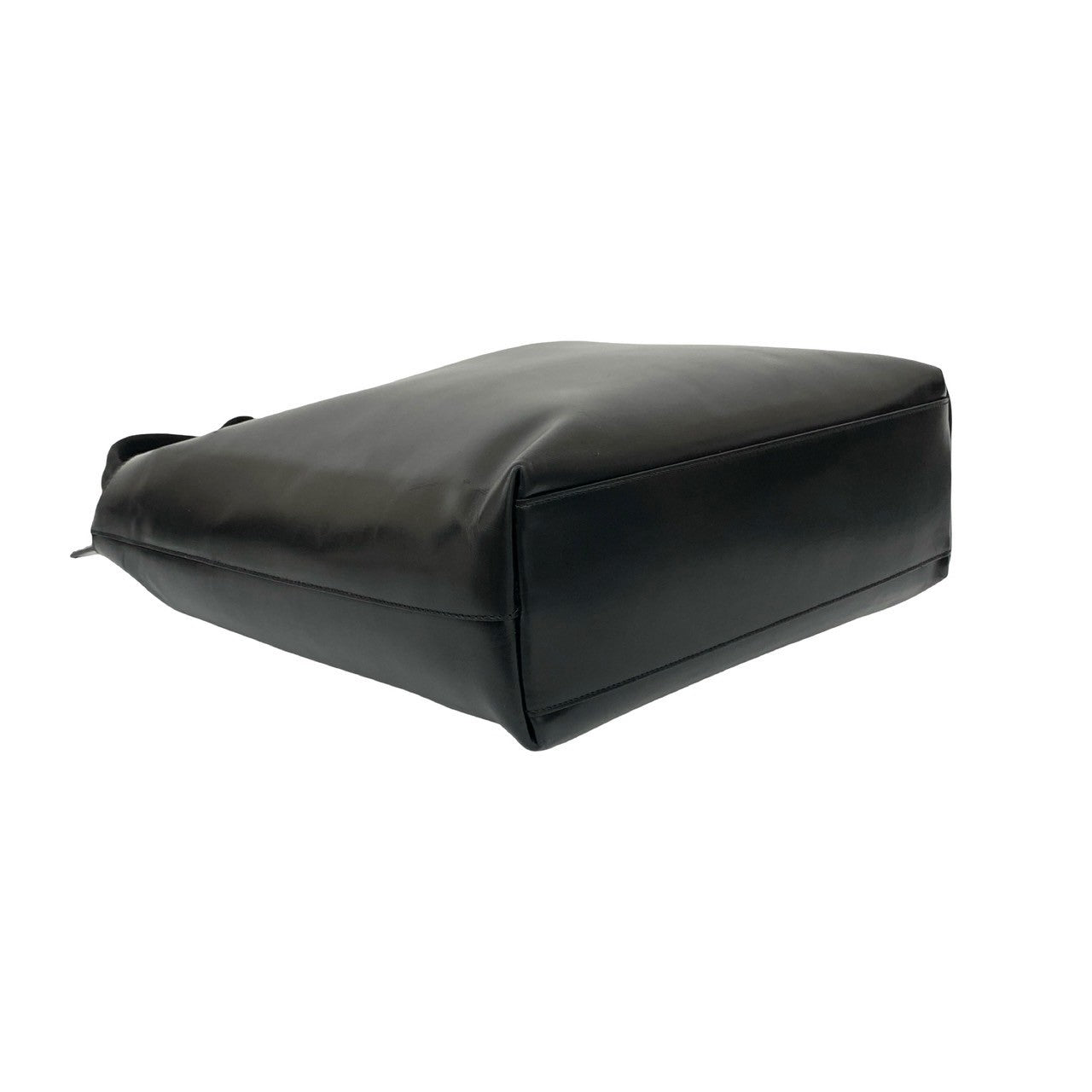 PRADA Tote Bag leather black