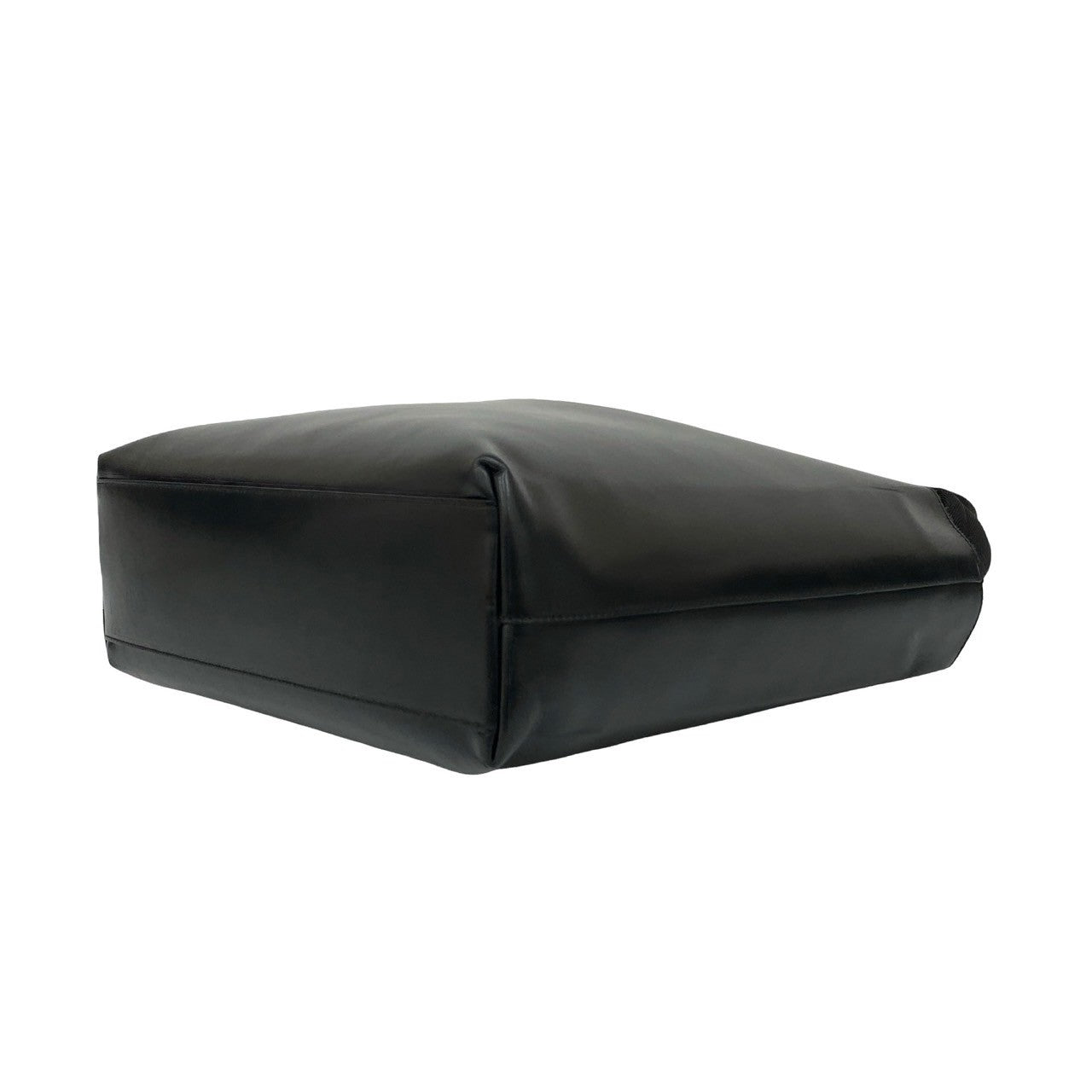 PRADA Tote Bag leather black