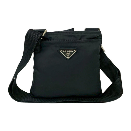 PRADA Shoulder Bag Nylon black