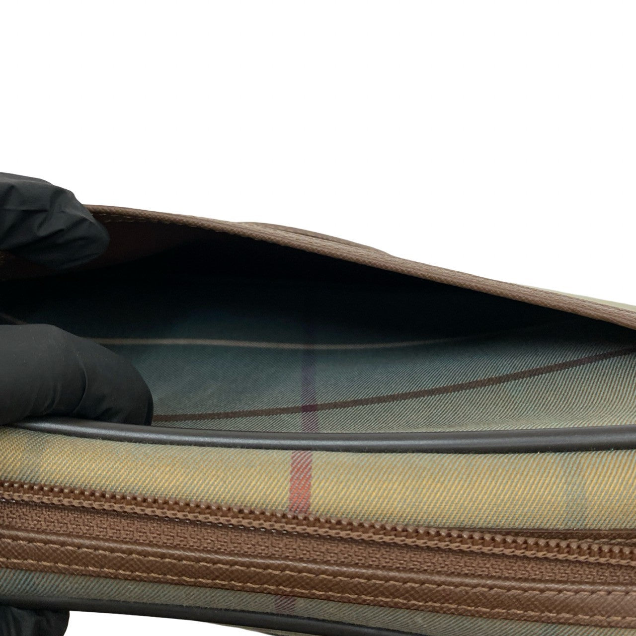 BURBERRY Shoulder Bag canvas Brown