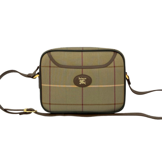BURBERRY Shoulder Bag canvas Brown