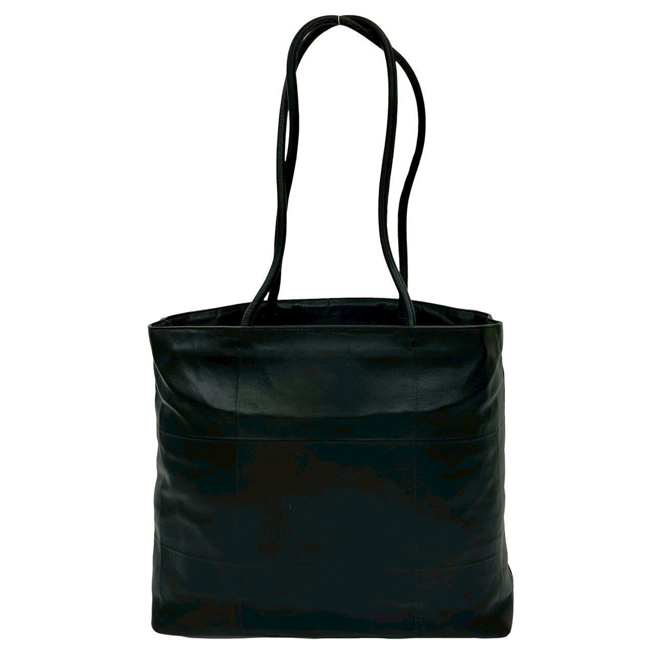 PRADA Tote Bag leather black