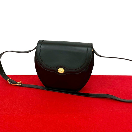 Dior Shoulder Bag leather black