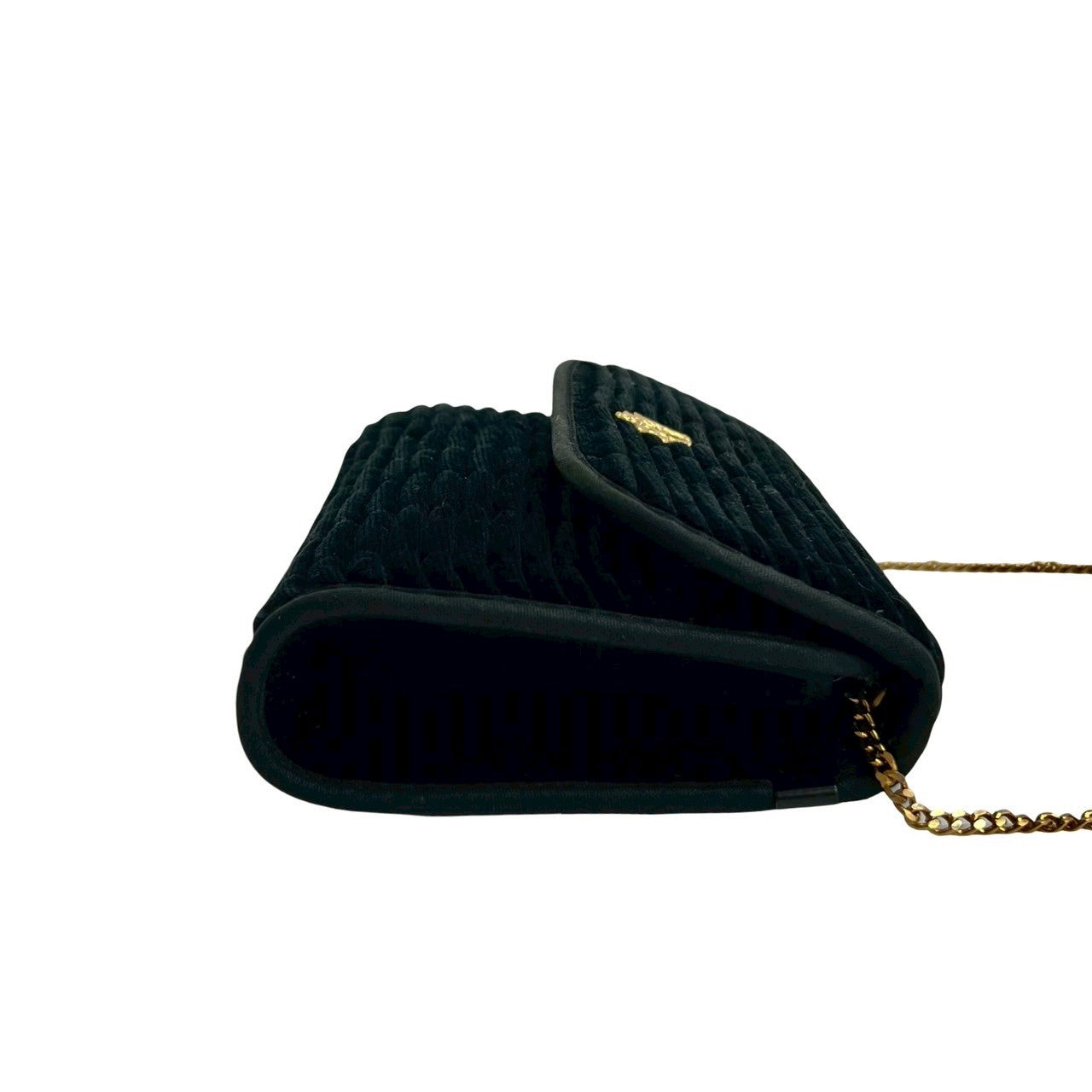 Dior Shoulder Bag Velor black