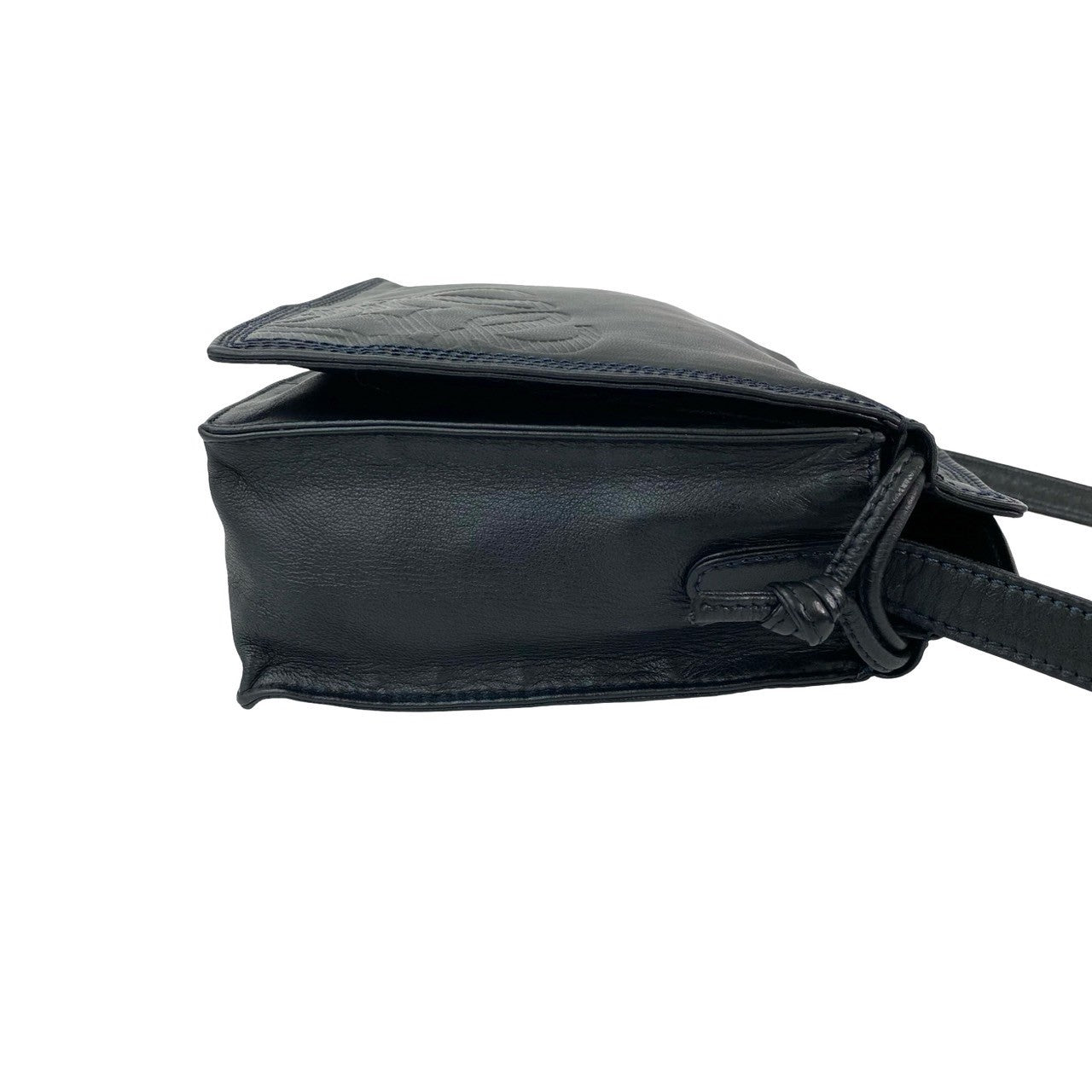 LOEWE Shoulder Bag leather Navy