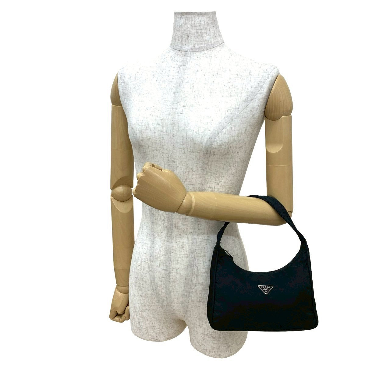 PRADA Handbag Nylon black