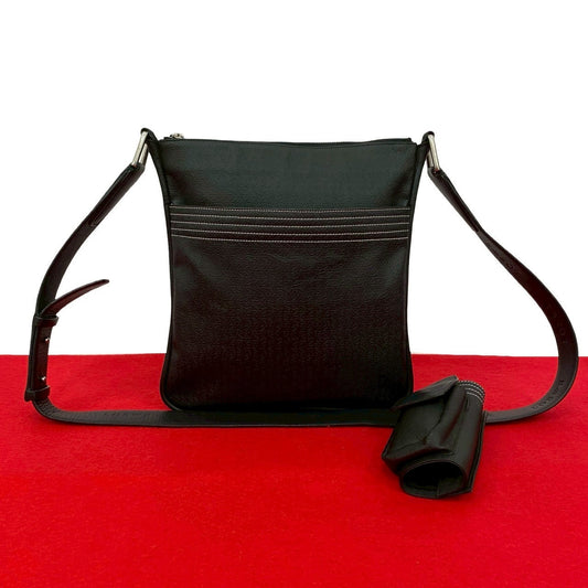 LOEWE Shoulder Bag leather black