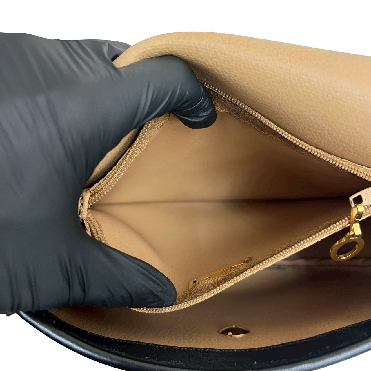 Dior Shoulder Bag leather black