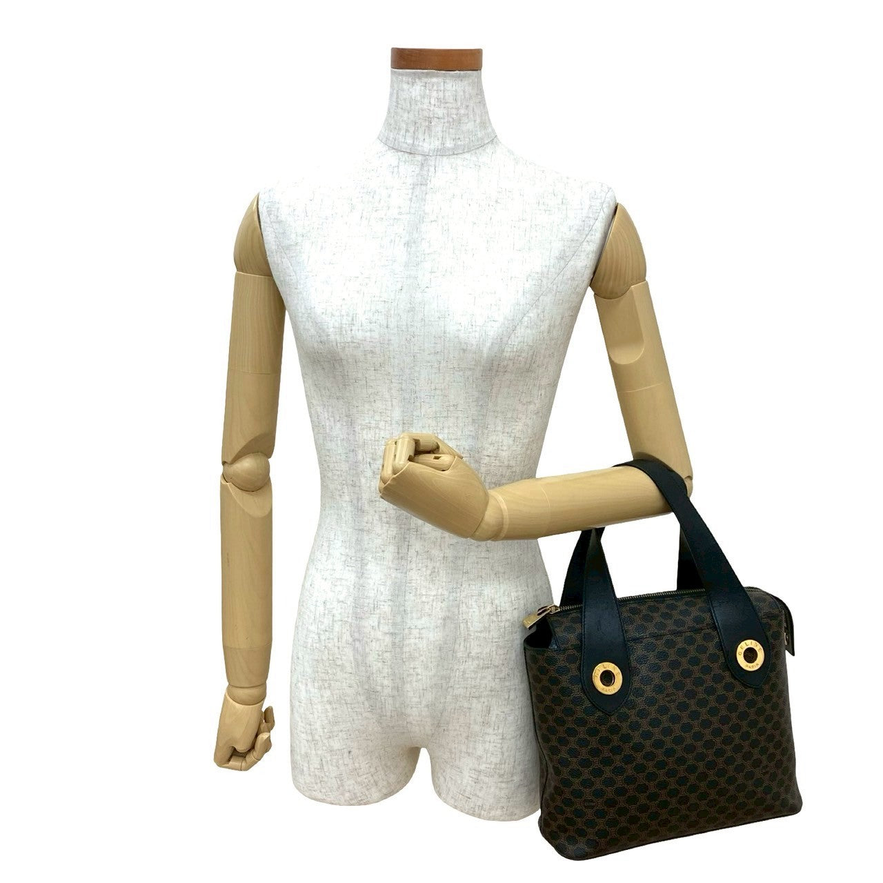 CELINE Handbag leather black