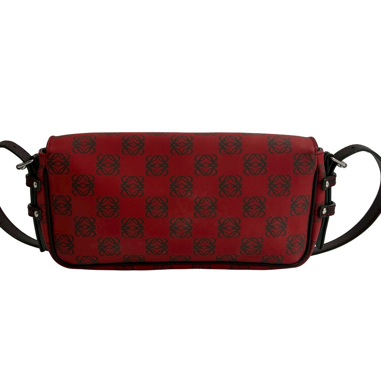 LOEWE Shoulder Bag leather Red
