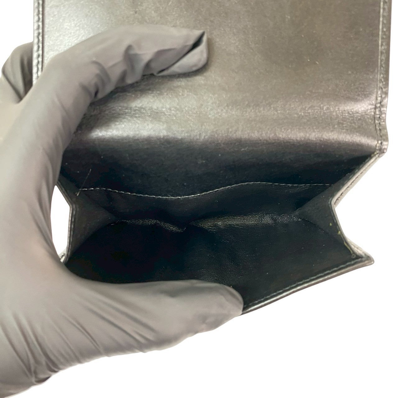 GUCCI Bifold Wallet Suede black