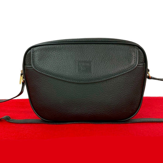 BURBERRY Shoulder Bag leather black