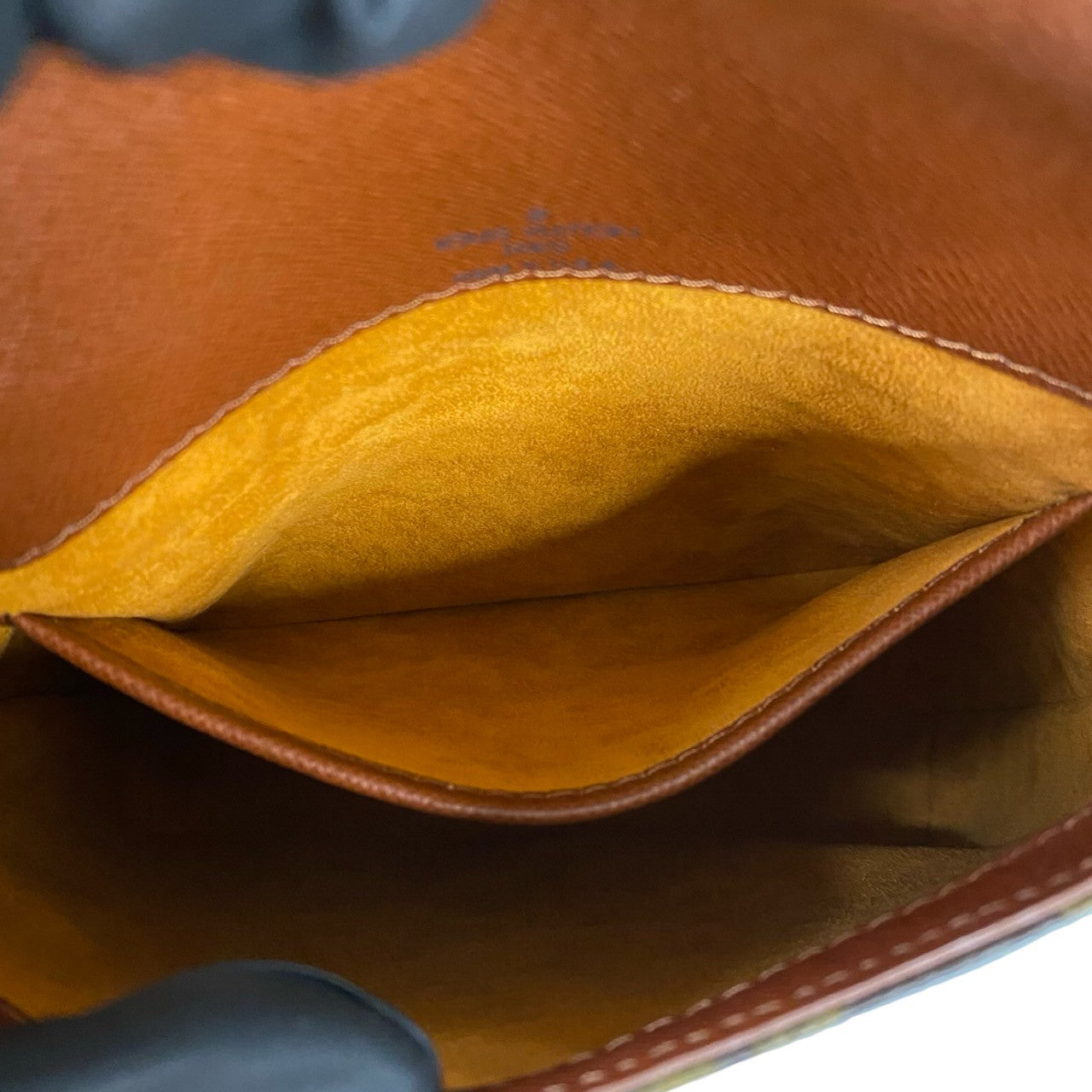 LOUIS VUITTON Shoulder Bag leather Brown Monogram Musette Salsa