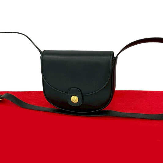 CELINE Shoulder Bag leather black