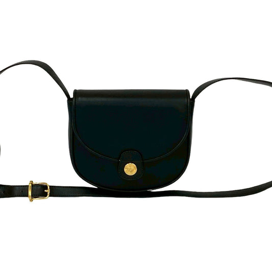 CELINE Shoulder Bag leather black
