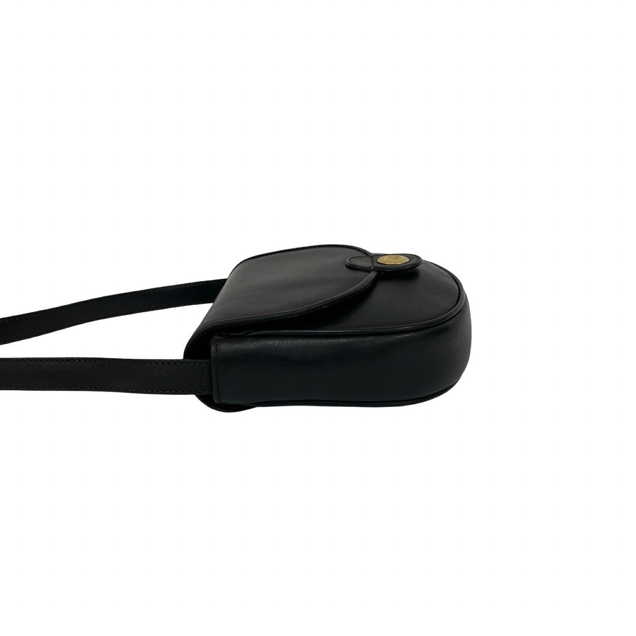 CELINE Shoulder Bag leather black